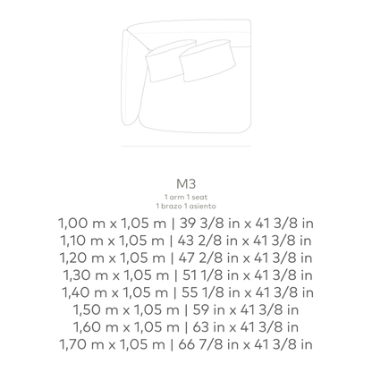 Sofá Astro SSTR M3 M5