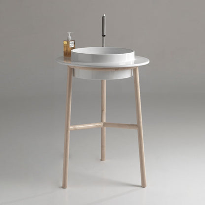 Wide Round Sink