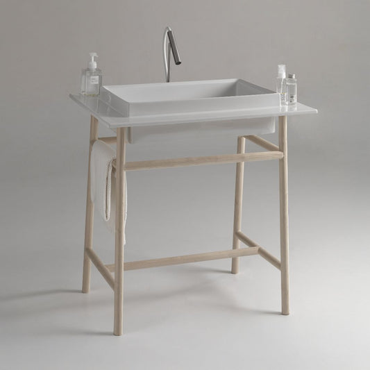 Wide Square Sink