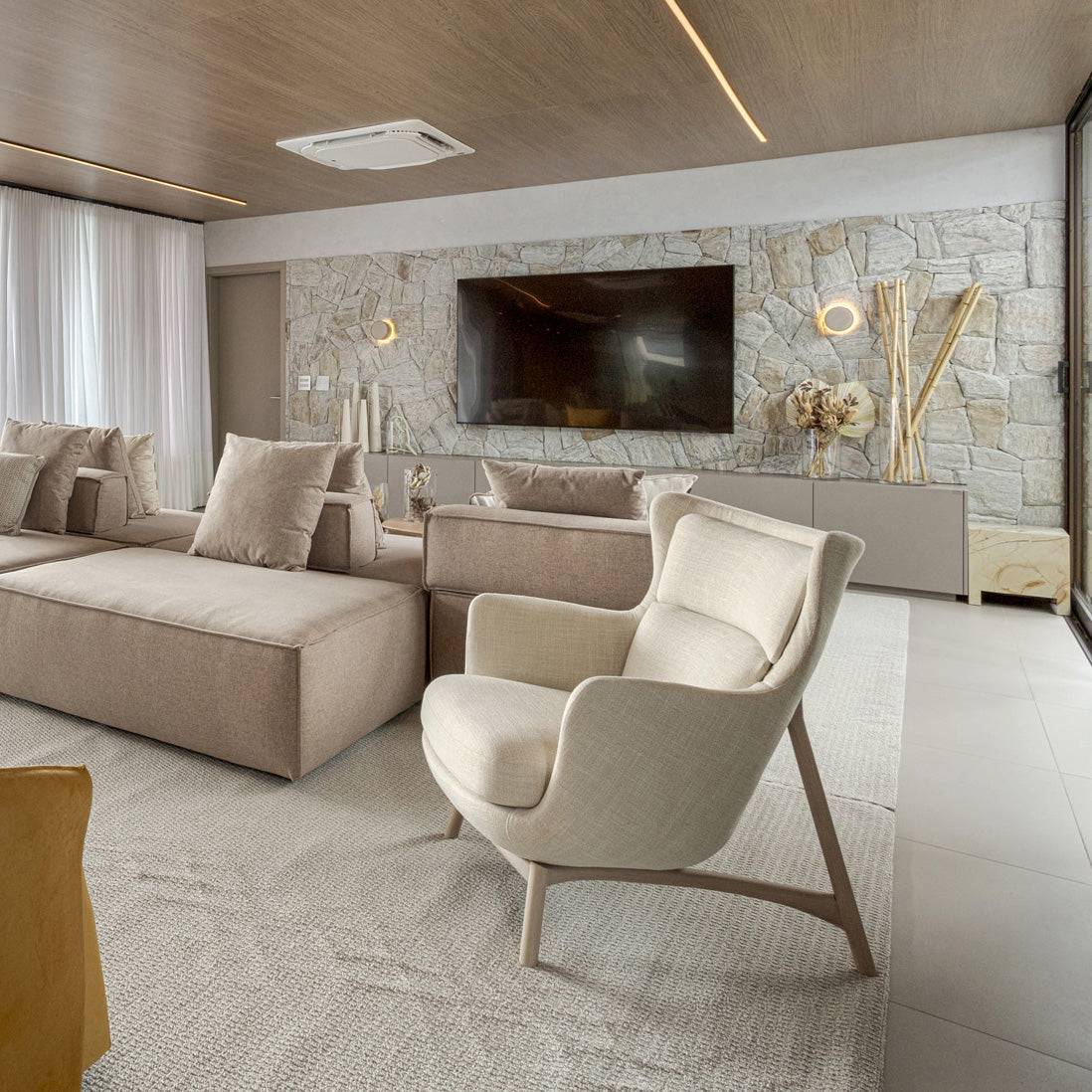 Poltrona Sublime Encosto Baixo ASL1